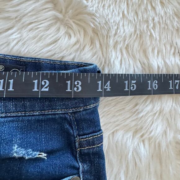 Blank NYC Blue Skinny Classique Distressed Skinny Denim Jeans 26 - Picture 13 of 14